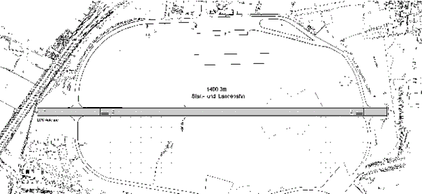 CAD-Zeichnung vom Projekt Flughafen Kiel