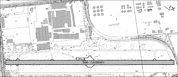 CAD-Zeichnung vom Projekt Flughafen Speyer